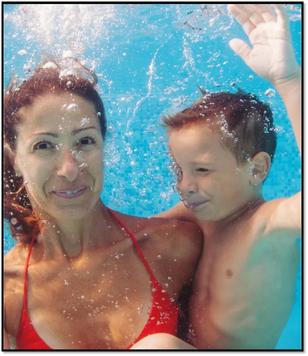 Private swim training at your pool for kids
