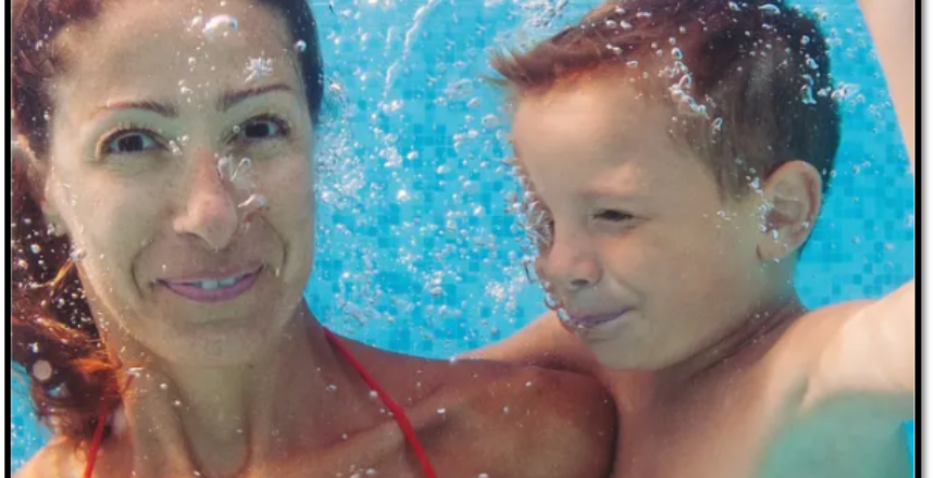 Private swim training at your pool for kids